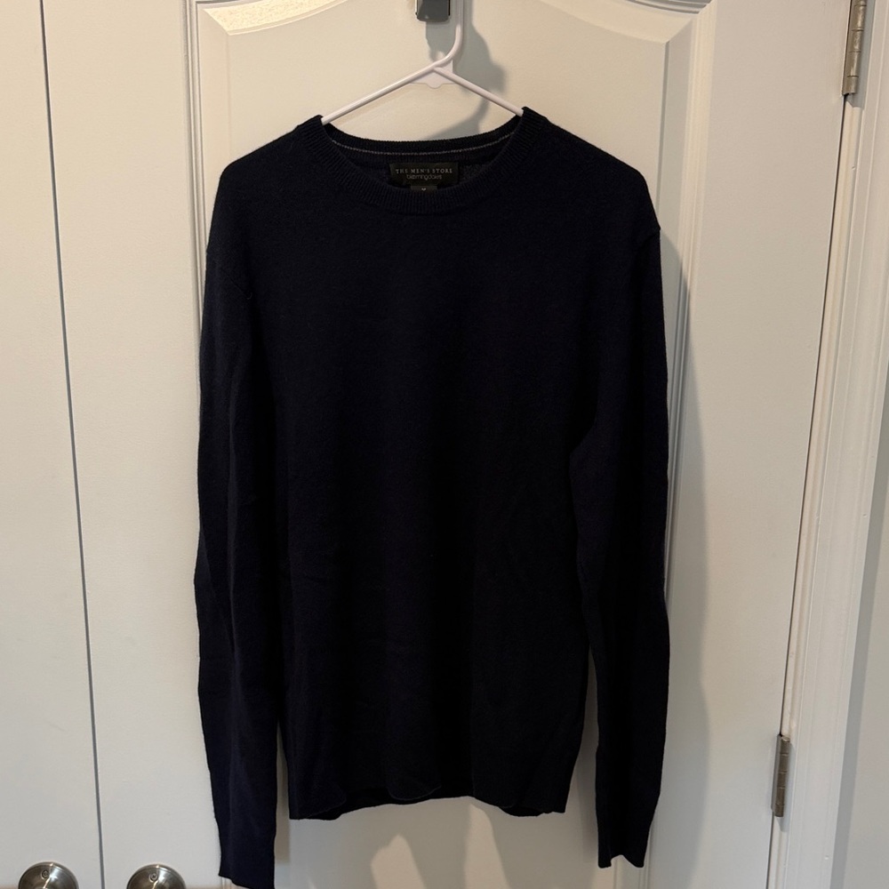 Bloomingdale's Midnight Blue Crewneck Sweater